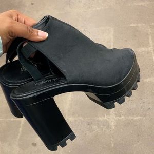 Platform Lug Sole Booties